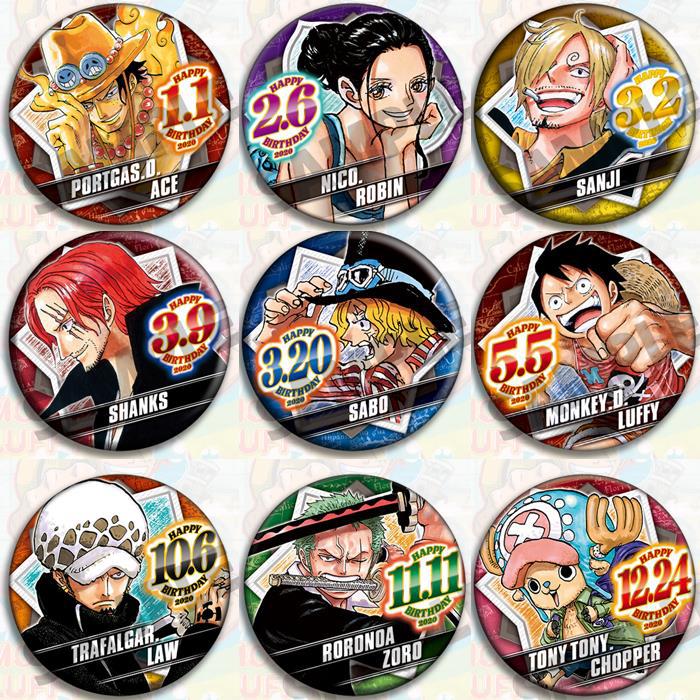 Official Merchandise Anime - Conjunto de insignias de Anime de