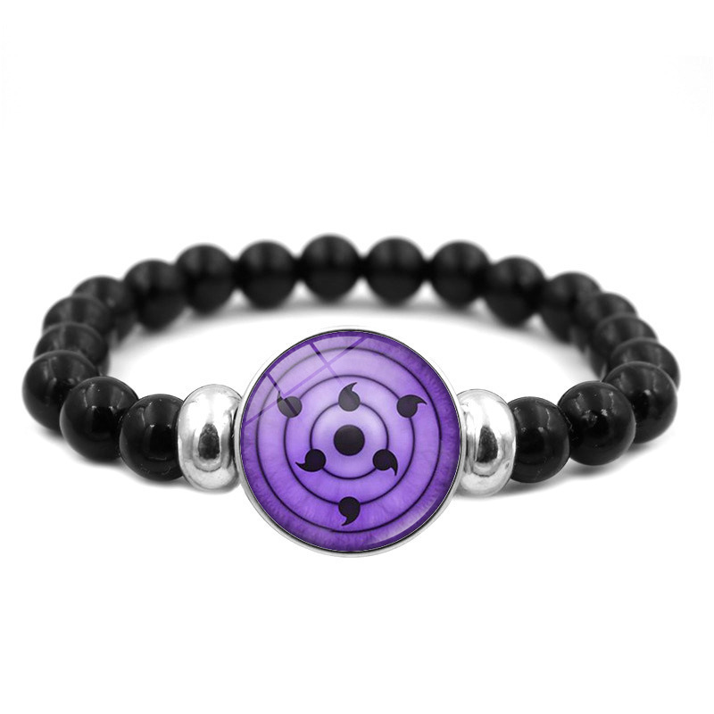 Pulsera de cuentas negras con  - Anime Merchandise Naruto reseña y precio