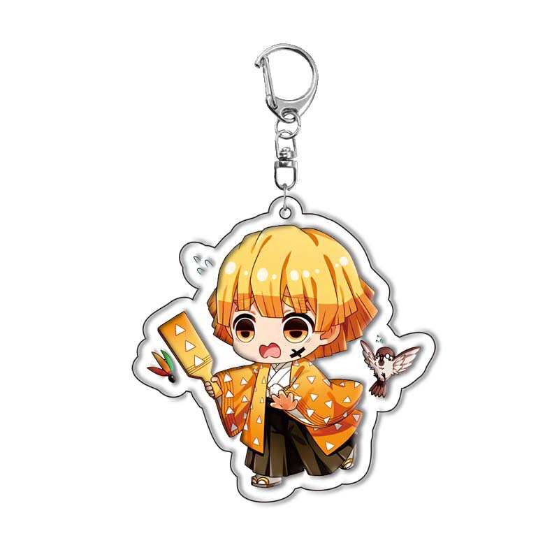 Nuevo Llavero Acrílico de Demo - Anime Merchandise Keychains reseña y precio