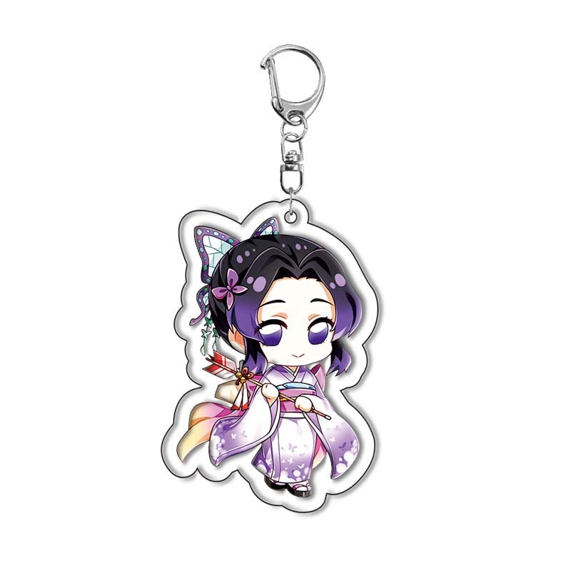 Nuevo Llavero Acrílico de Demo - Anime Merchandise Keychains reseña y precio