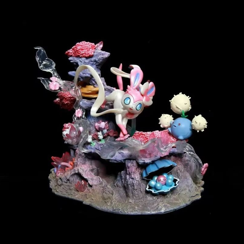Figura GK de Sylveon, Shroomis - Anime Merchandise Figure reseña y precio