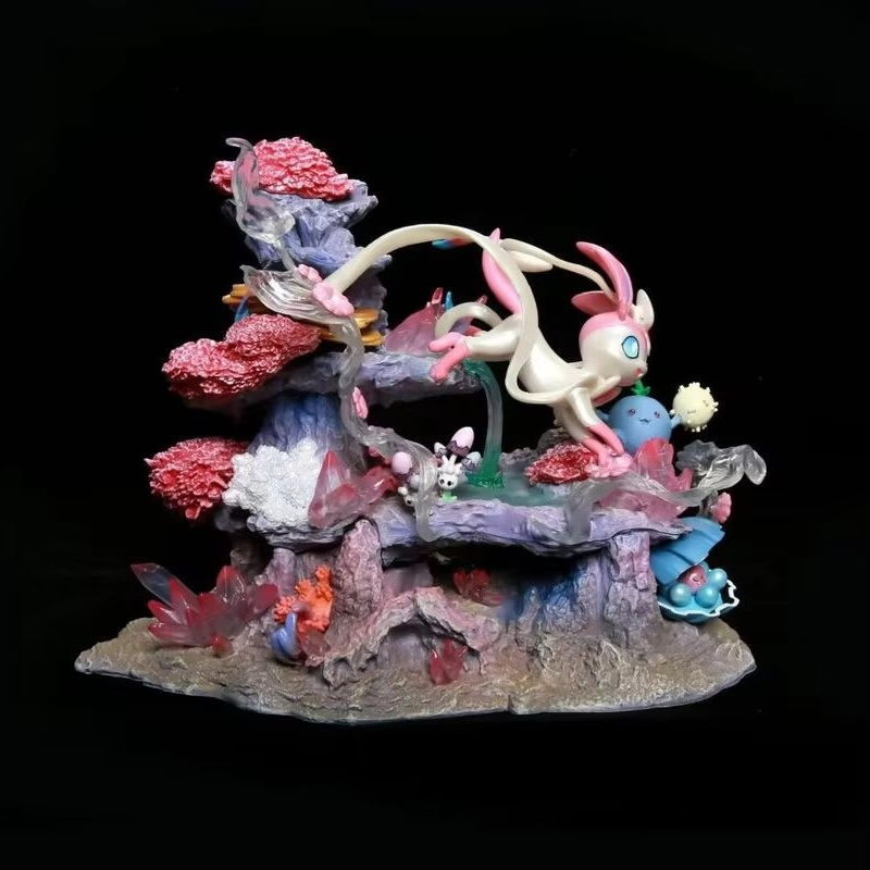 Figura GK de Sylveon, Shroomis - Anime Merchandise Figure reseña y precio