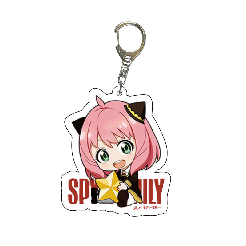 Llavero Acrílico Spy x Family, - Anime Merchandise Keychains reseña y precio