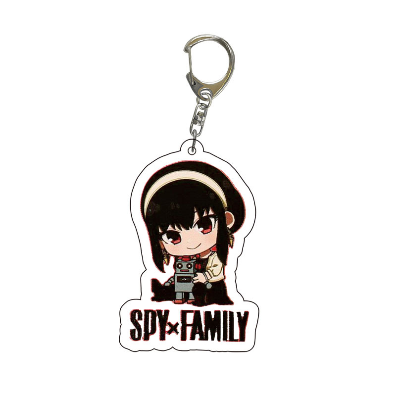 Llavero Acrílico Spy x Family, - Anime Merchandise Keychains reseña y precio