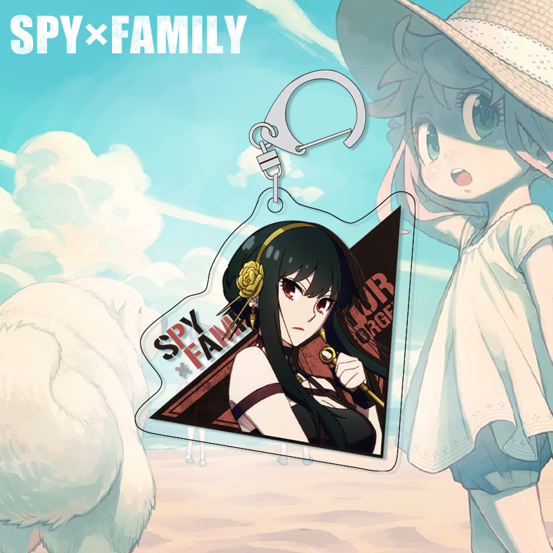 Llavero SPY×FAMILY Anya, Colga - Anime Merchandise Keychains reseña y precio