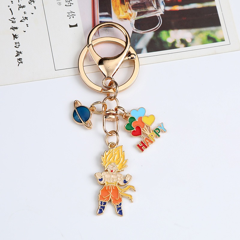 Nuevo Llavero de Metal Creativ - Anime Merchandise Keychains reseña y precio
