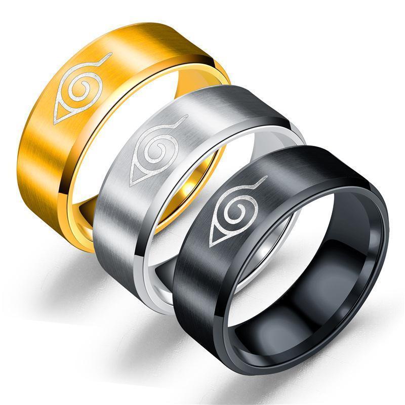 Anillo de Acero Inoxidable y T - Anime Merchandise Naruto reseña y precio